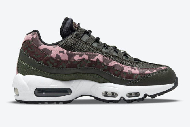 Nike Air Max 95 'Camo' Pink Olive DN5462-200 - Stylish and Comfortable Women's Sneakers
