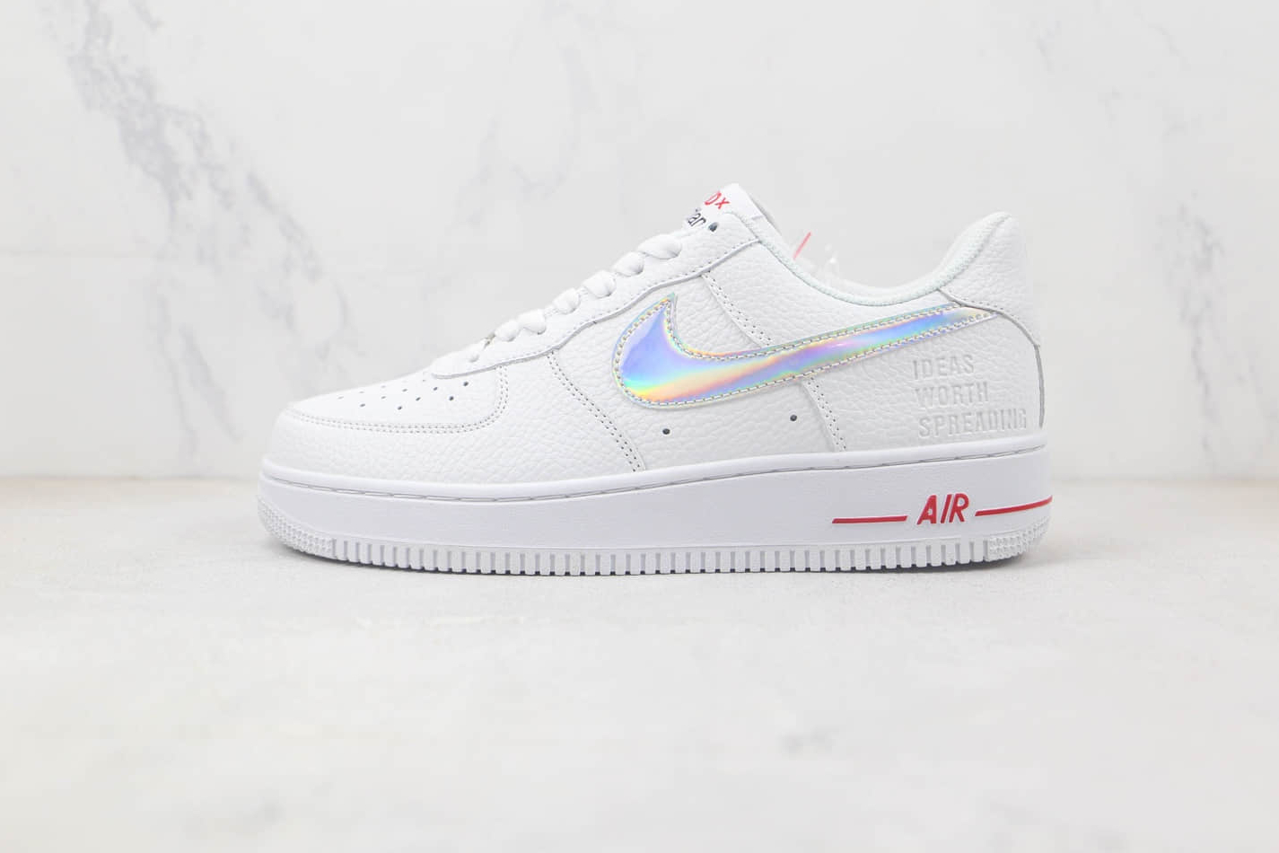 TEDx Portland x Nike Air Force 1 07 Low White Multi-Color Shoes | DD8959-705