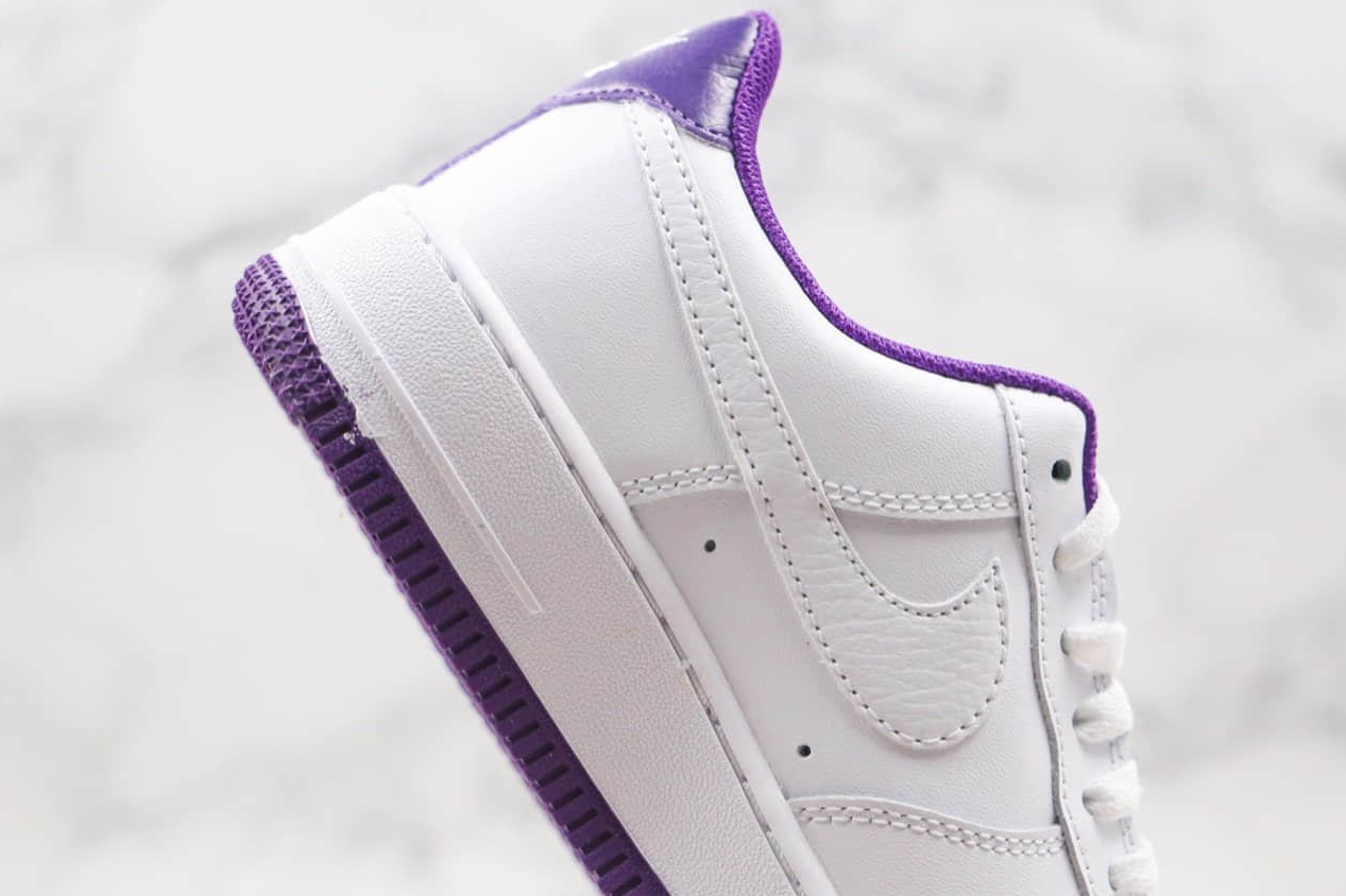 Nike Air Force 1 Low 'Voltage Purple' CJ1380-100 - Authentic Classic Sneakers