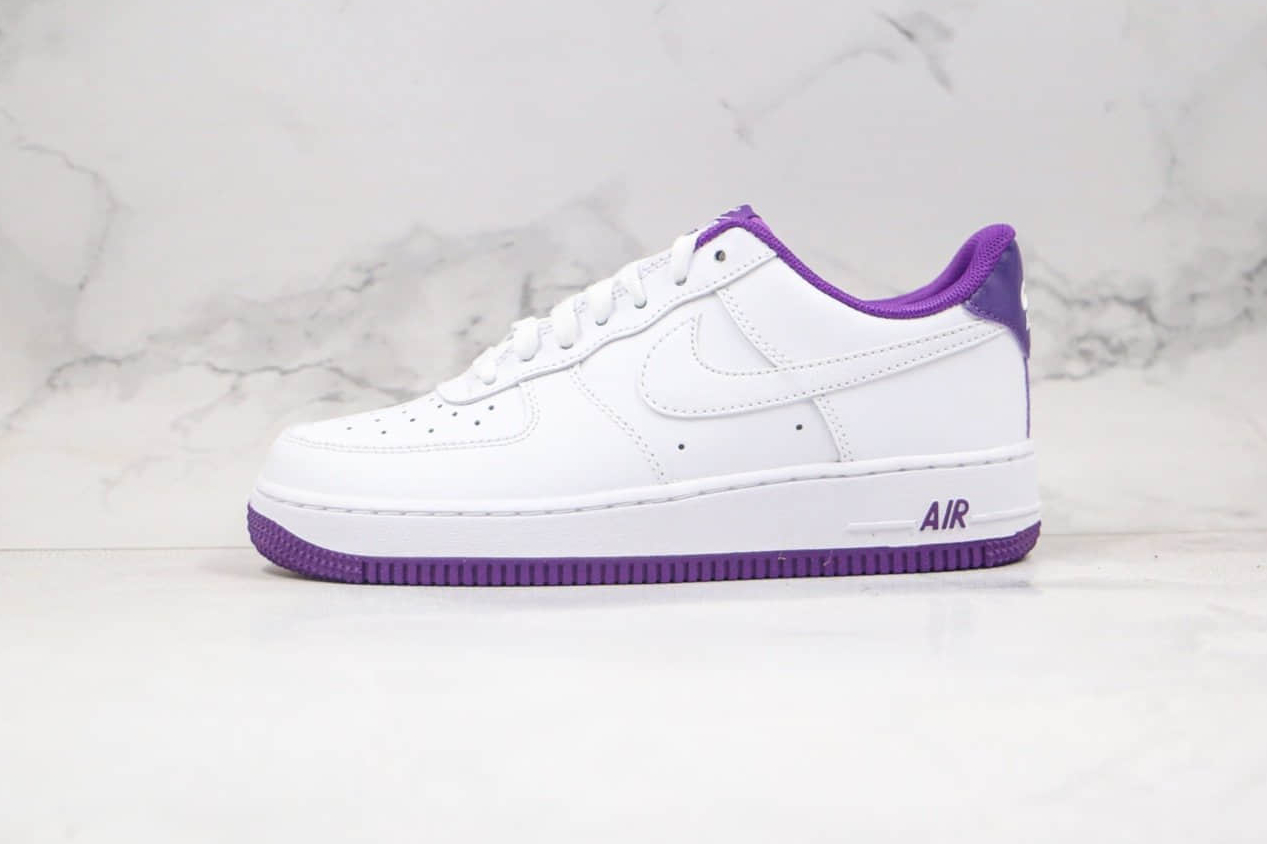 Nike Air Force 1 Low 'Voltage Purple' CJ1380-100 - Authentic Classic Sneakers