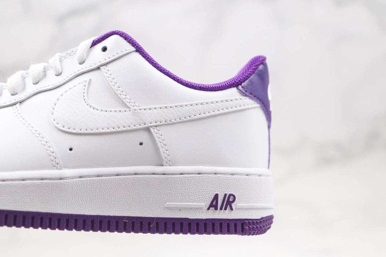 Nike Air Force 1 Low 'Voltage Purple' CJ1380-100 - Authentic Classic Sneakers