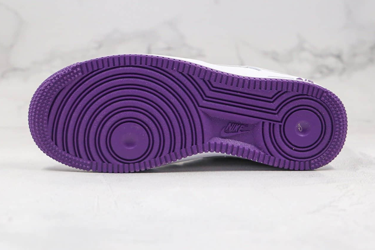 Nike Air Force 1 Low 'Voltage Purple' CJ1380-100 - Authentic Classic Sneakers