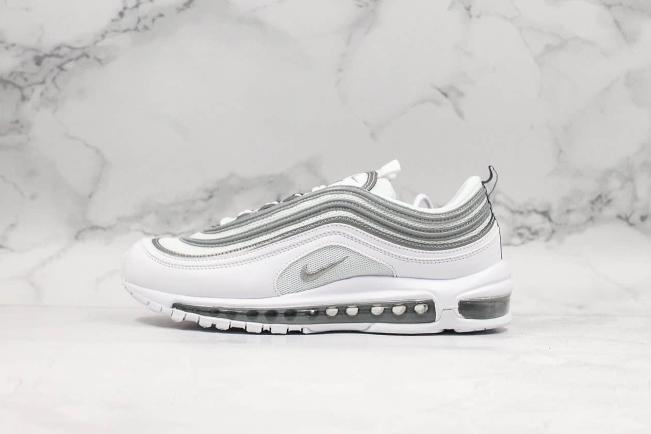 Nike Air Max 97 'White Silver' 921826-105 - Stylish and Sleek Sneakers