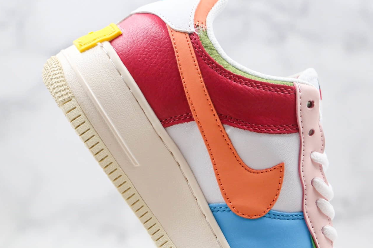 Nike Air Force 1 Low White Multi Color CW2630-101 - Sleek and Stylish Sneakers