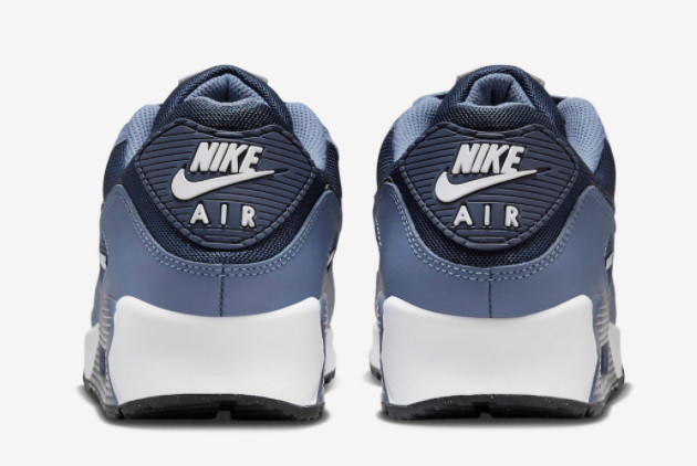 Nike Air Max 90 'Diffused Blue' Sneakers - Diffused Blue/Obsidian-White-Black FD0664-400