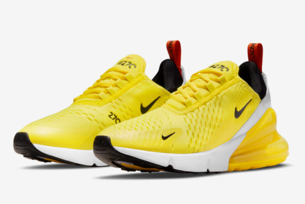 Nike Air Max 270 Yellow Black White DQ4694-700 - Stylish and Versatile Footwear for All Your Athletic Needs