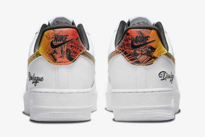 Nike Air Force 1 Low 'Drew League' White/Black-Multi-Color DM7578-100 - Stylish and Versatile Sneakers for Any Occasion