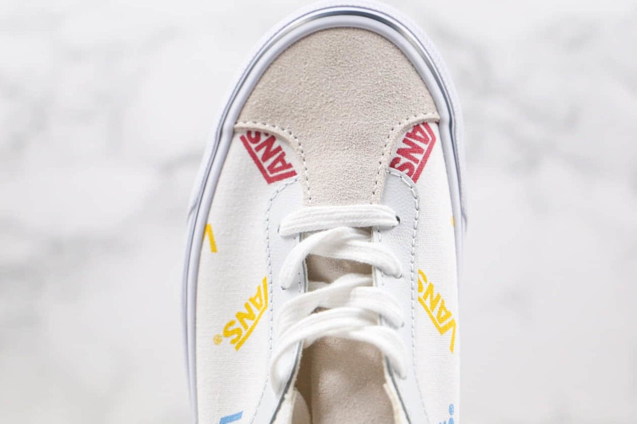 Vans Bold Ni - White Multi-Color Sneakers | VN0A3WLP1BS