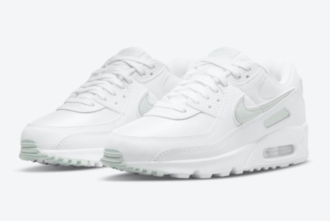 Nike Air Max 90 White/Light Grey DH5720-100 - Stylish and Comfortable Sneakers for Every Occasion