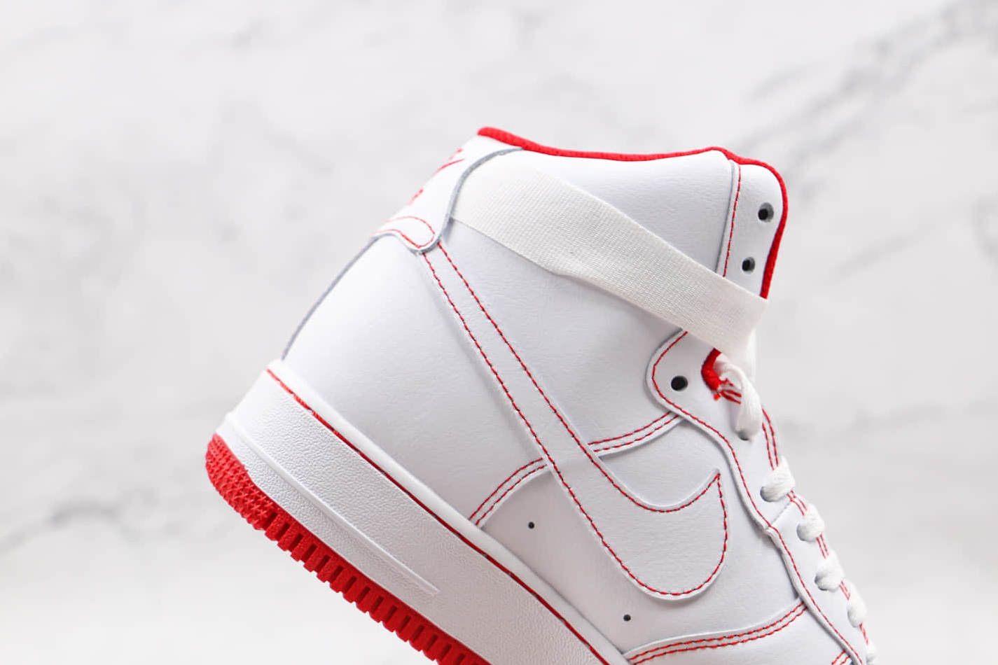 Nike Air Force 1 High '07 'University Red' CV1753-100 - Classic Sneakers in Striking Red
