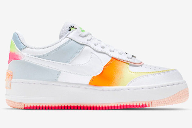 Nike Air Force 1 Shadow 'Pop Art' Multi-Color DV1364-111 - Stylish and Vibrant Sneakers