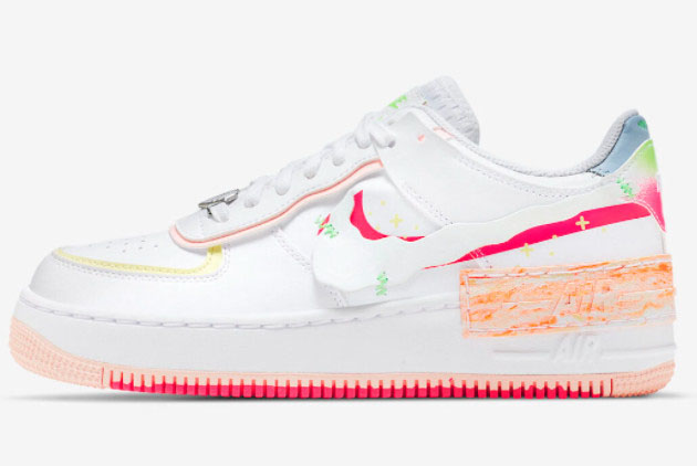 Nike Air Force 1 Shadow 'Pop Art' Multi-Color DV1364-111 - Stylish and Vibrant Sneakers