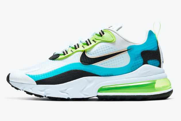 Nike Air Max 270 React SE 'Oracle Aqua' CT1265-300 - Stylish and Comfortable Sneakers | Limited Edition