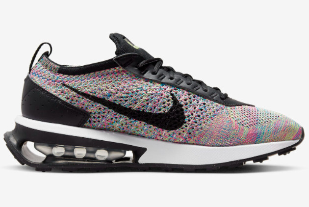 Nike Air Max Flyknit Racer 'Multi-Color' Ghost Green/Black-Pink Blast-Photo Blue DM9073-300 - Shop Now for Versatile Athletic Shoes!