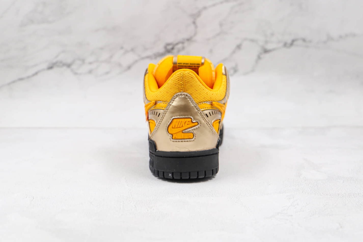 Nike Off-White x Air Rubber Dunk 'University Gold' CU6015-700 - Limited Edition Sneakers