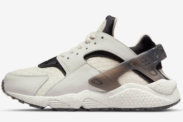 Nike Air Huarache Next Nature Beige Black DR0449-001 - Trendy and Stylish Sneakers