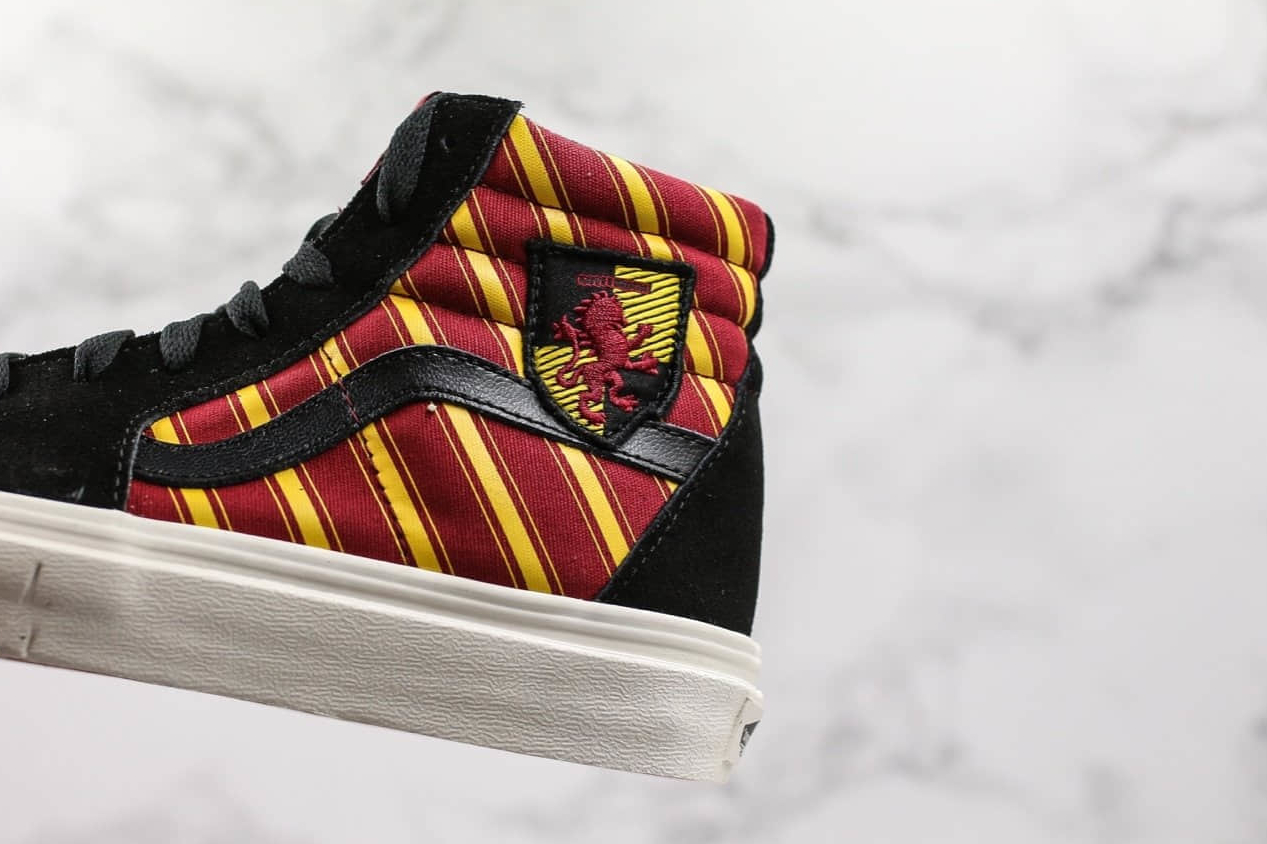 Vans Sk8-Hi Harry Potter Gryffindor VN0A4BV6XK8 - Stylish Gryffindor-themed Sneakers