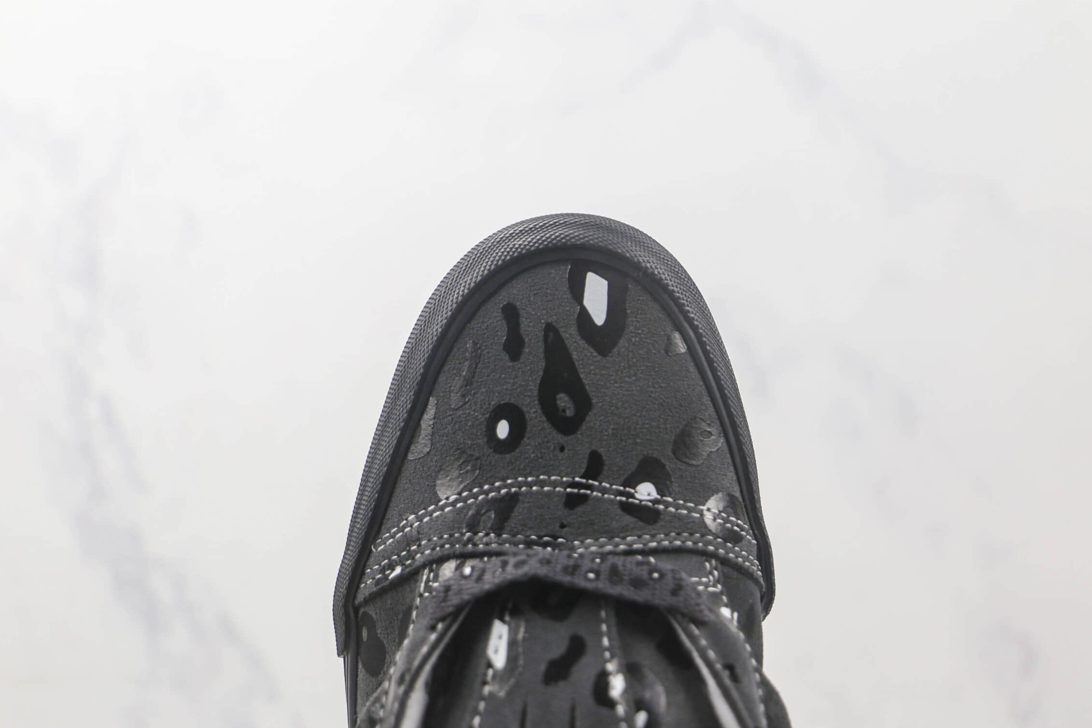Vans Imran Potato x Knu-Skool VR3 LX 'Leopard - Asphalt' VN0A7Q5JB3M - Stylish and Unique Leopard Print Sneakers