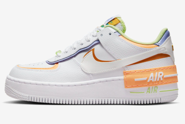 Nike Air Force 1 Shadow 'Multi-Color' DX3718-100 - Stylish and Vibrant Women's Sneakers