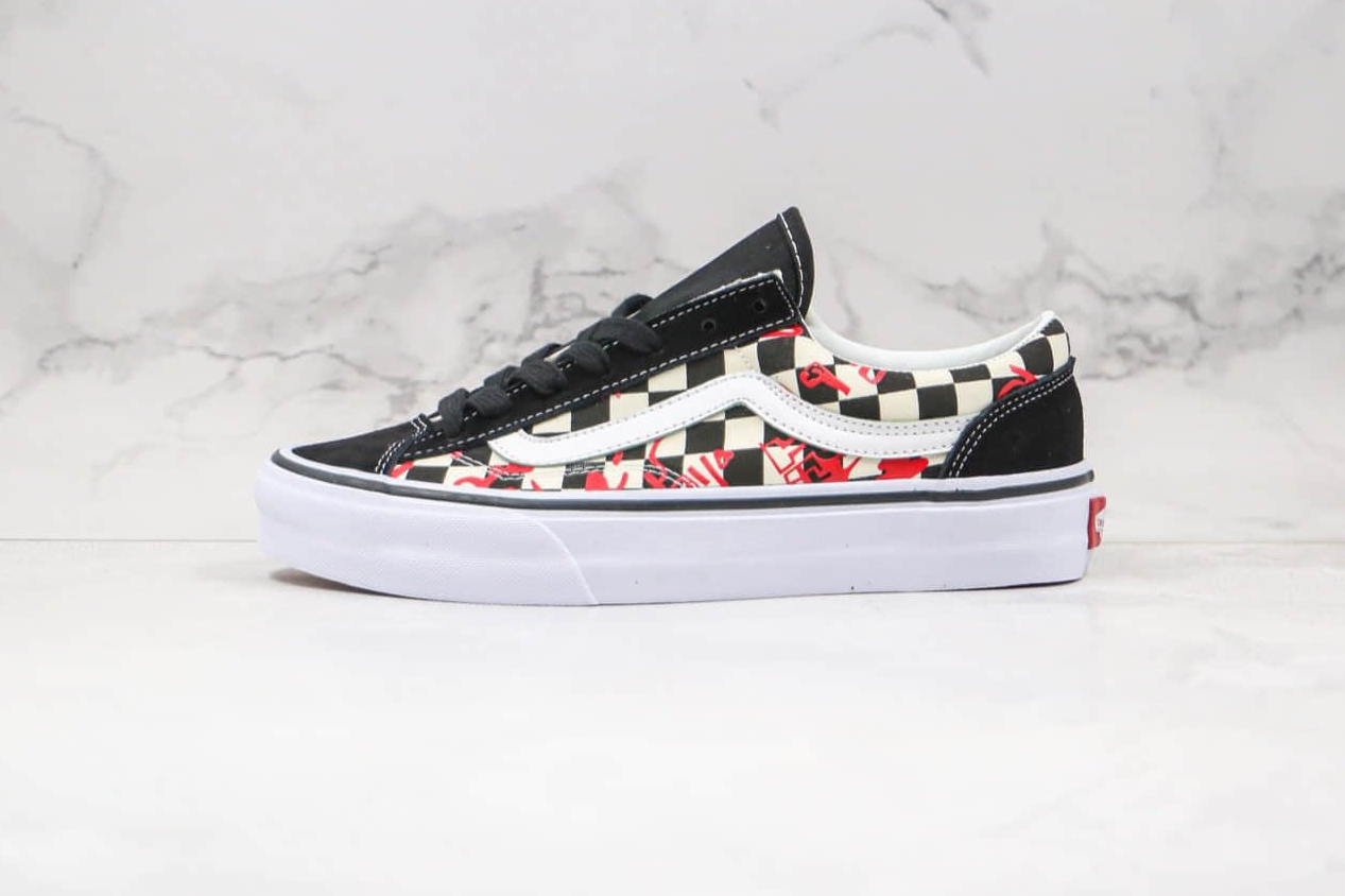 Vans Style 36 Checkerboard Red - Shop Now