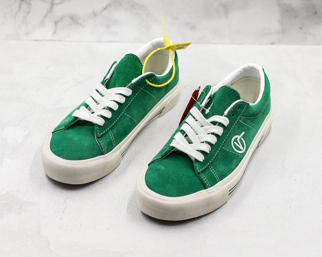 Vans Sid DX 'Anaheim Factory - Neon Green Suede' | Bold and Vibrant Footwear
