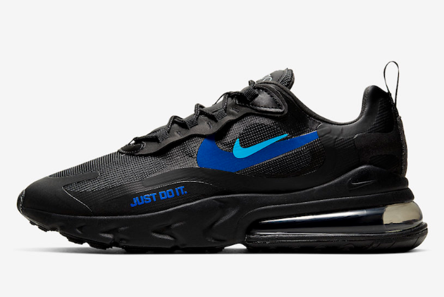 Nike Air Max 270 React 'Just Do It' Black CT2203-001 - Stylish and Comfy Sneakers for All-Day Comfort