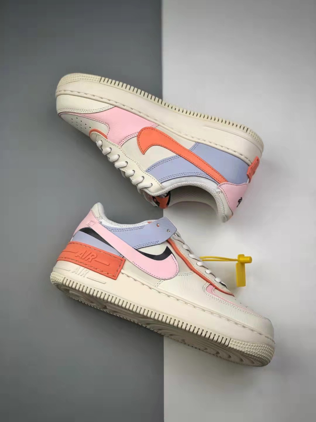 Nike Air Force 1 Shadow 'Orange Chalk Pink Glaze' CI0919-111 - Stylish and Trendy Women's Sneakers