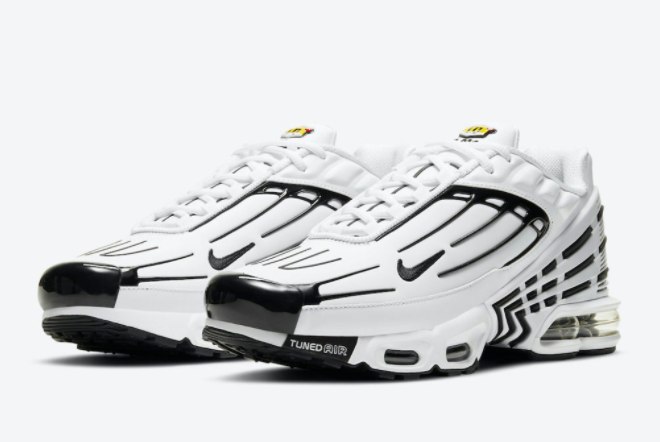 Nike Air Max Plus 3 White/Black-Chile Red CK6716-100 | Shop Now for the Ultimate Sneaker Experience!