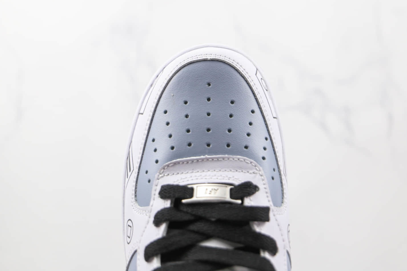 Nike Air Force 1 07 Low White Sky Blue Red Multi Color CW2288-115 - Stylish and Versatile Sneakers for Men