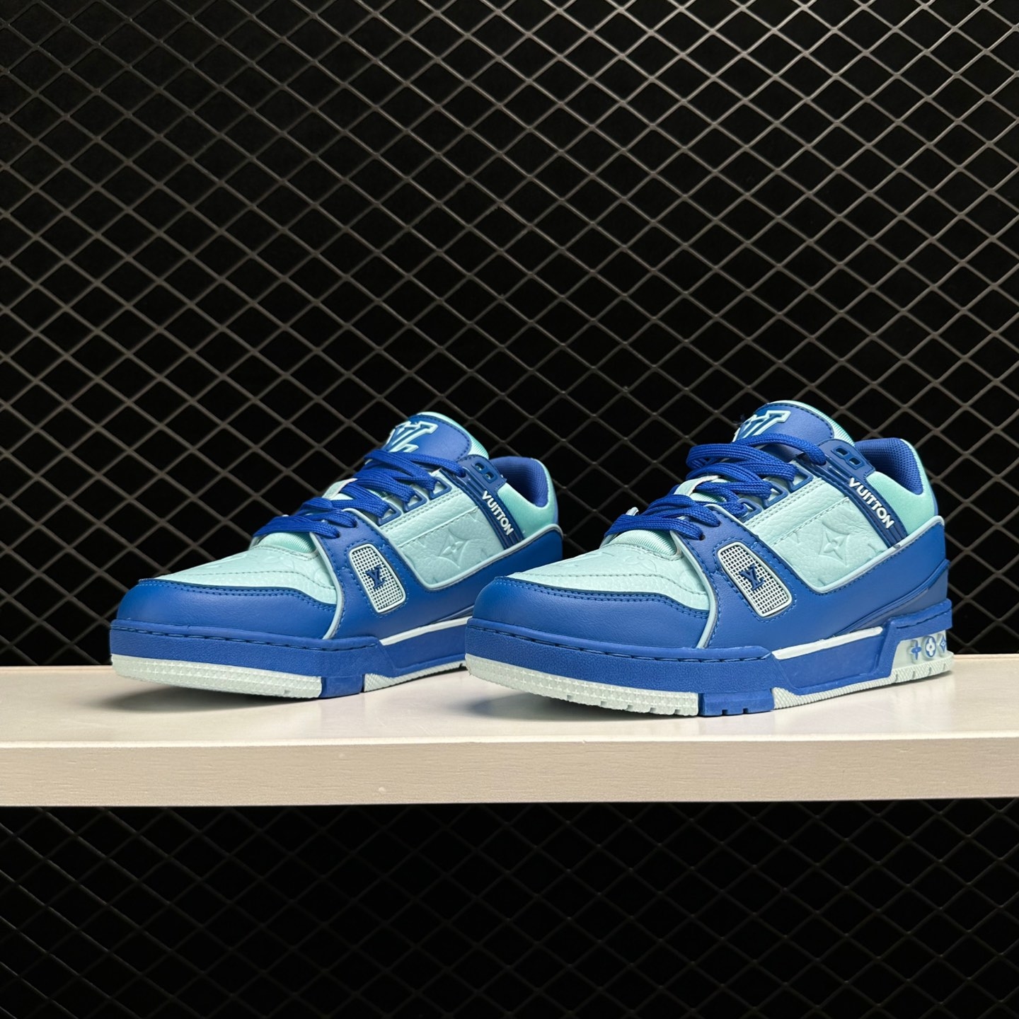 Louis Vuitton Trainer Blue LightT Blue - Premium Fashion Footwear
