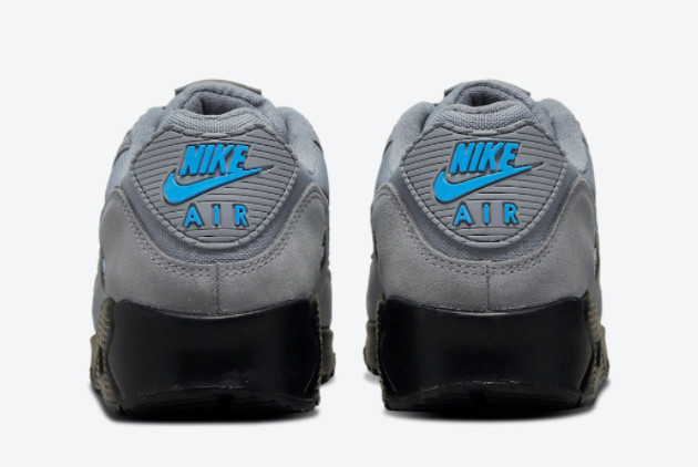 Nike Air Max 90 Grey Blue Black DO6706-002 - Stylish and Comfortable Sneakers by Nike