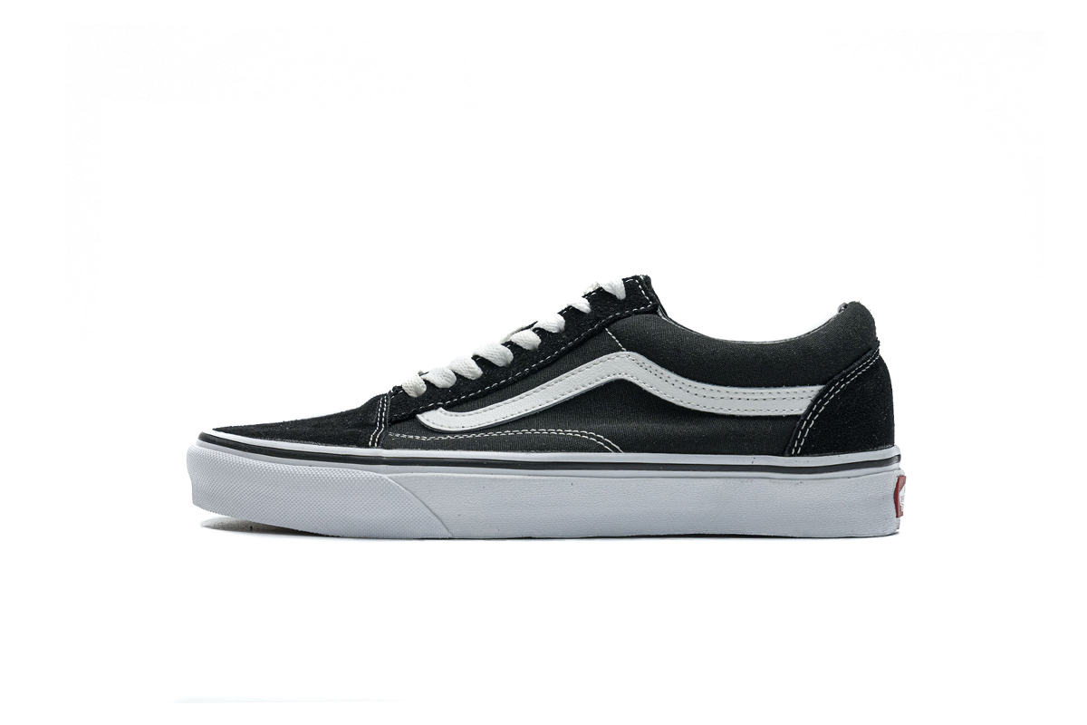 Vans Old Skool Black White VN000D3HY28 - Classic Skate shoes for Men