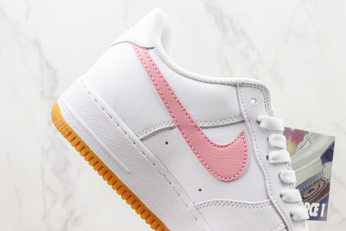 Nike Air Force 1 Low '07 Retro 'Color Of The Month Pink Gum' DM0576-101 - Stylish and Versatile Sneakers for a Trendy Look