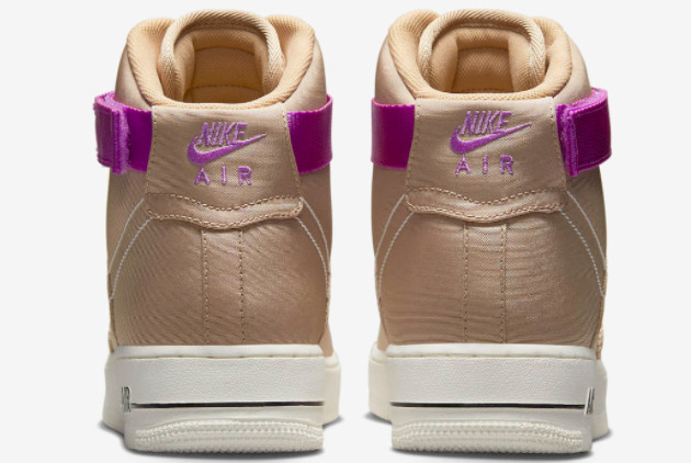 Nike Air Force 1 High 'Moving Company' Hemp/Fuchsia Dream-Black-Citron Pulse-Sail DV0790-200 - Shop Now!