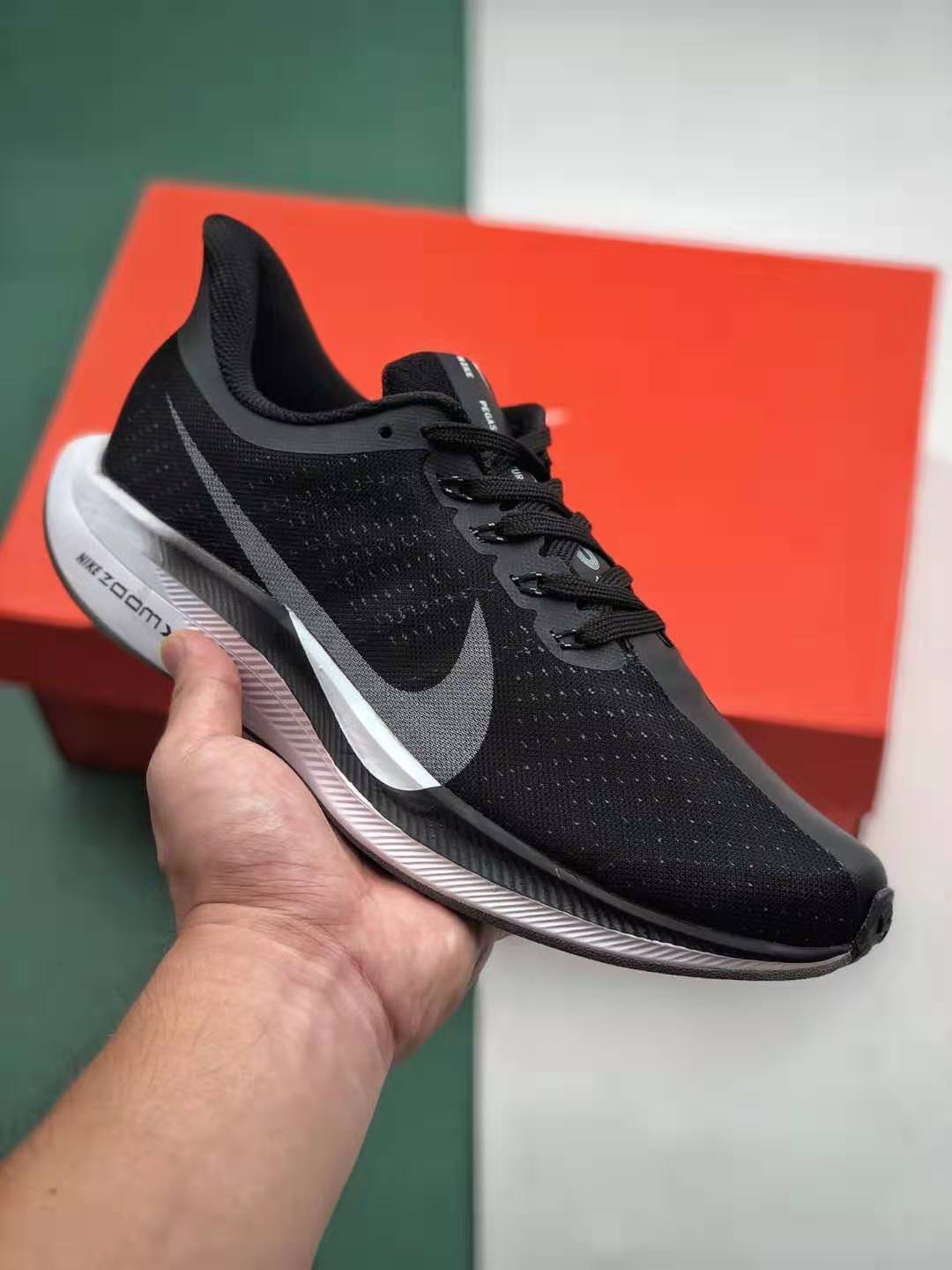 Nike Zoom Pegasus Turbo Black AJ4114-001 | Lightweight and Responsive Running Shoes