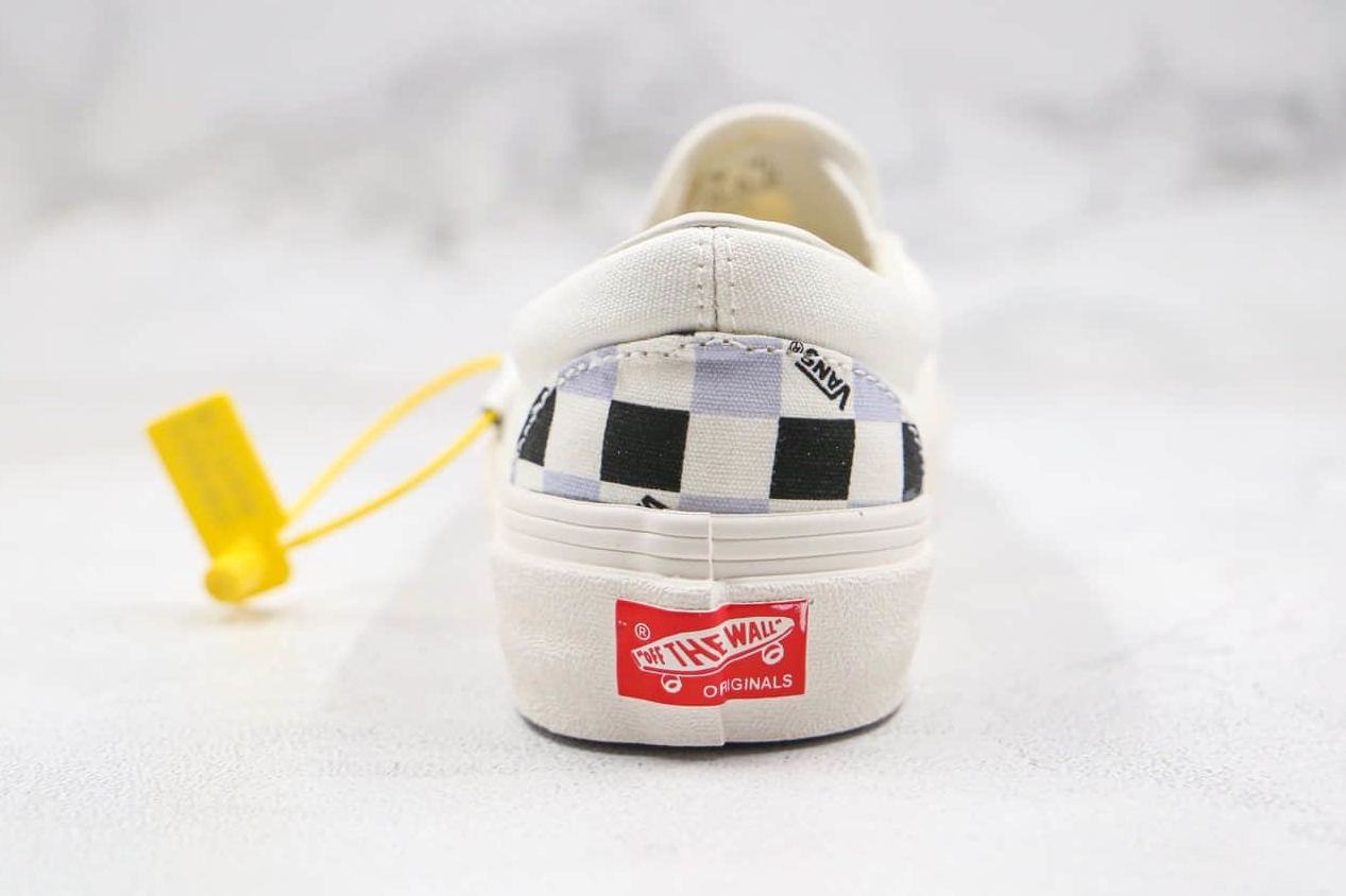 Vans Vault Tri-Colored Check Classic Slip-On LX - Retro Style