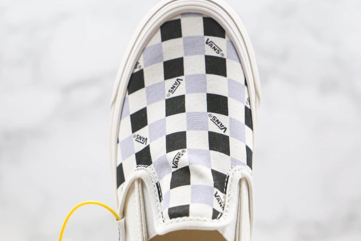 Vans Vault Tri-Colored Check Classic Slip-On LX - Retro Style