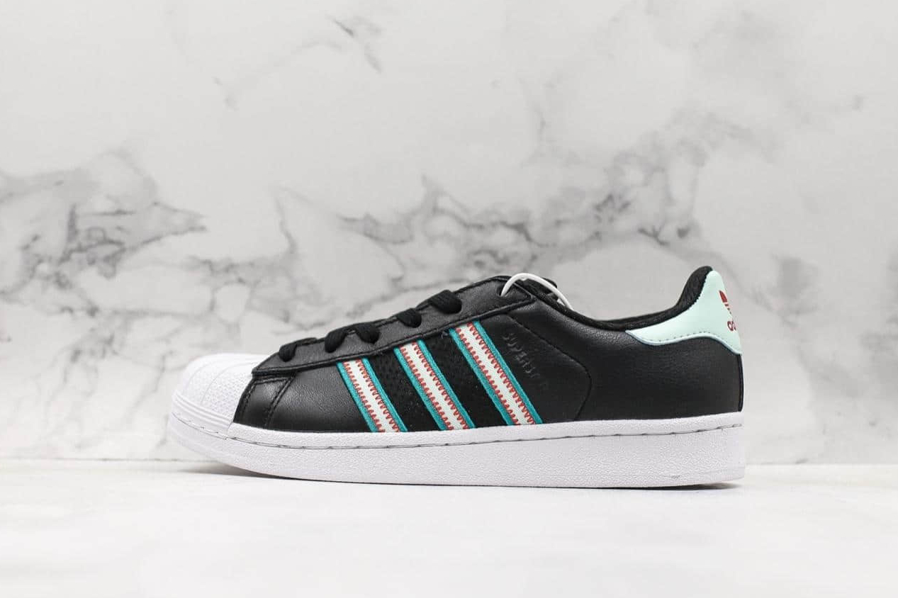 Adidas Originals Superstar Black Green BD7417 - Stylish Sneakers for Men