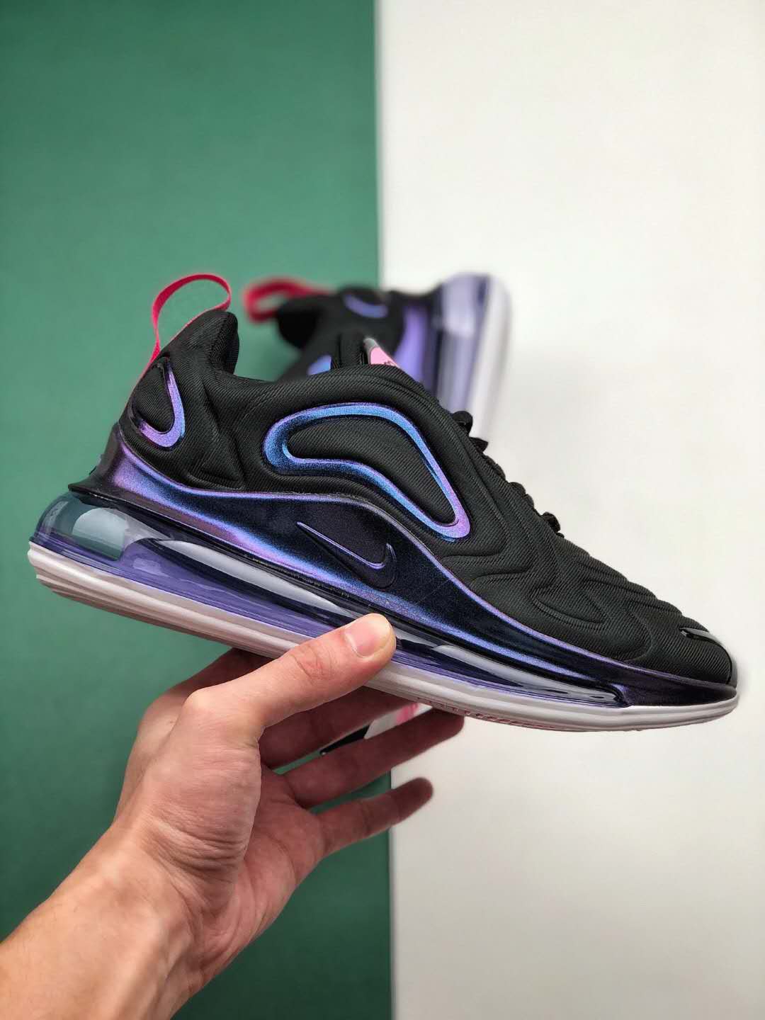 Nike Air Max 720 Black Purple AO2924-042 - Stylish and Comfortable Sneakers