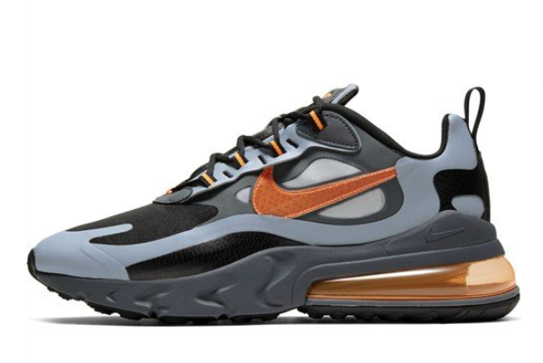 Nike Air Max 270 React Winter Wolf Grey Total Orange CD2049-006 - Stylish and Durable Footwear for Winter Activities