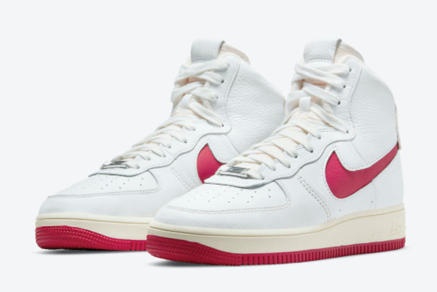 Nike Air Force 1 Strapless Summit White/Gym Red DC3590-100 | Buy Online