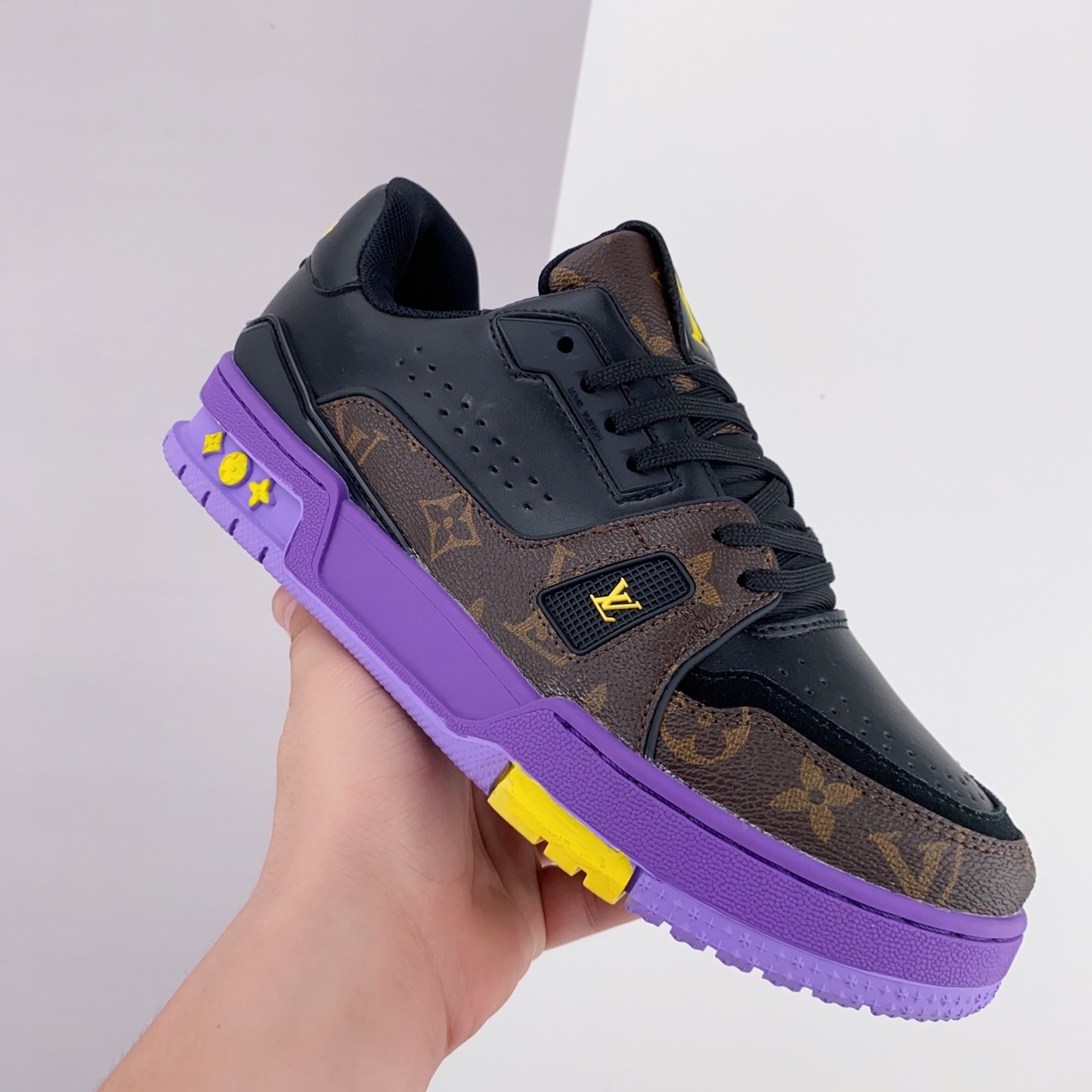 Louis Vuitton Trainer Monogram Purple 1A8WJI