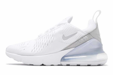 Nike Air Max 270 White Silver CD8497-100 | Sleek and Stylish Sneakers