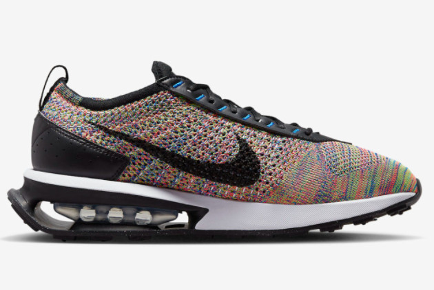 Nike Air Max Flyknit Racer 2.0: Multi-Color/Black-Racer Blue Sneakers FD2765
