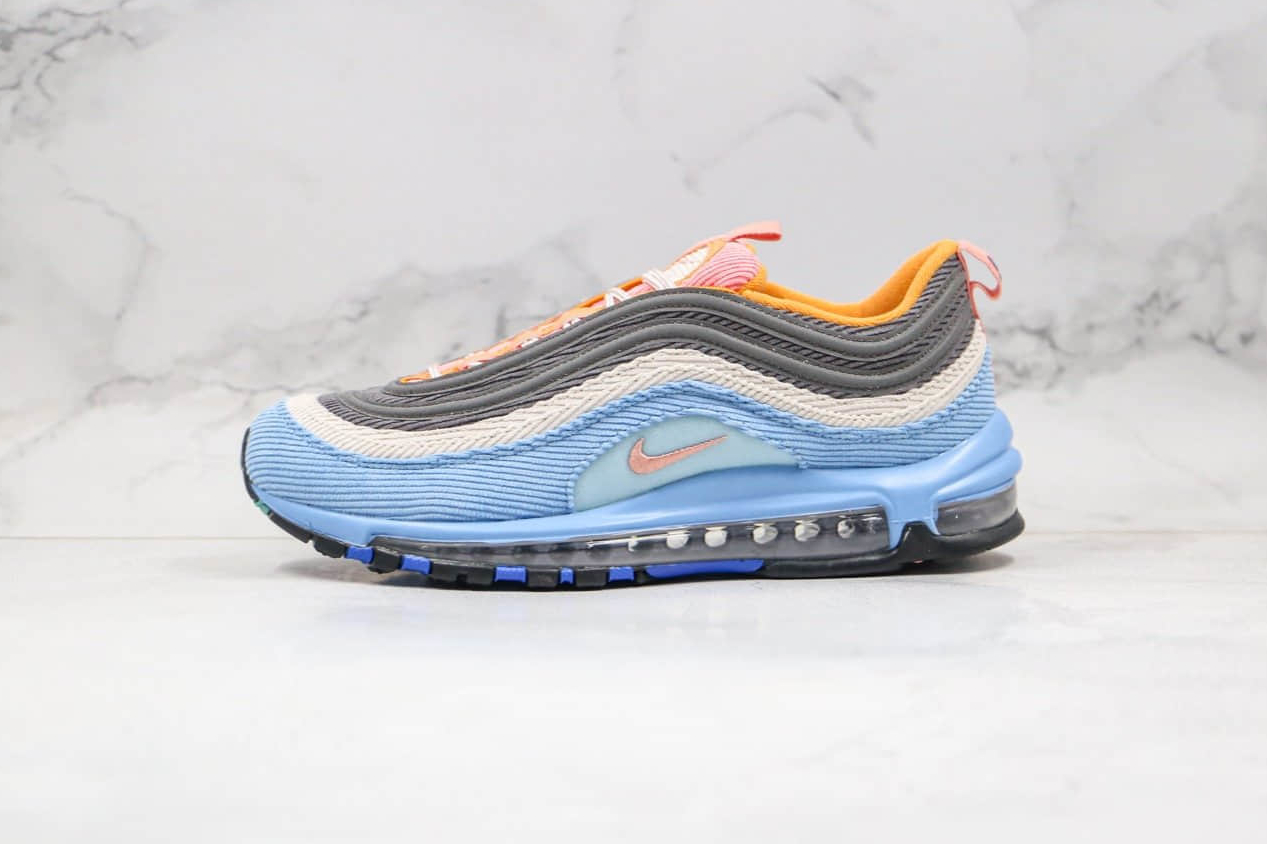 Nike Air Max 97 'Corduroy Pack - Blue' CQ7512-462: Stylish and Comfortable Sneakers