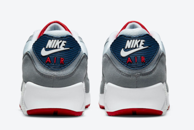 Nike Air Max 90 'Grey USA' CZ1846-001 | Stylish & Comfortable Sneakers