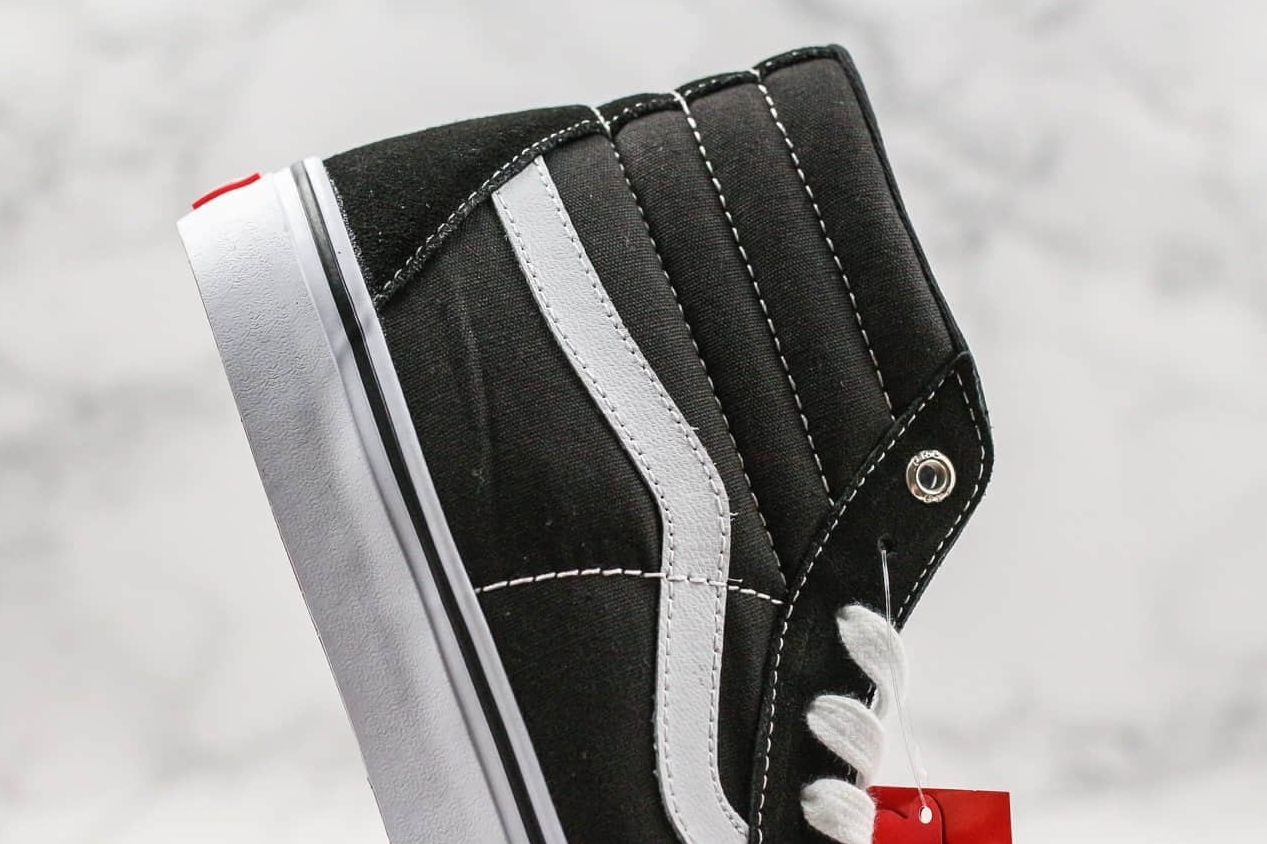 Vans Sk8-Hi Pro - Black White | Stylish and Durable Skateboarding Shoes