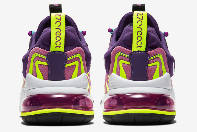 Buy Nike Air Max 270 React ENG 'Eggplant' CK2595-500 - Unique Design and Supreme Comfort | Limited Stock!