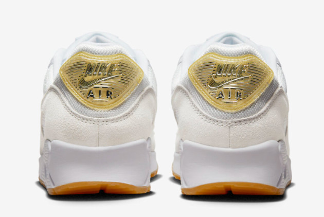 Nike Air Max 90 SE 'M. Frank Rudy' Summit White/White-Lemon Wash DV1734-100 - Authentic and Stylish Air Max Shoes