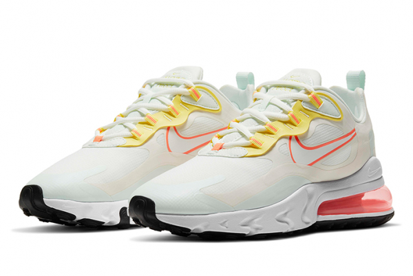 Nike Air Max 270 React Pale Ivory/Summit White/Barely Green CV8818-102 - Shop Now!